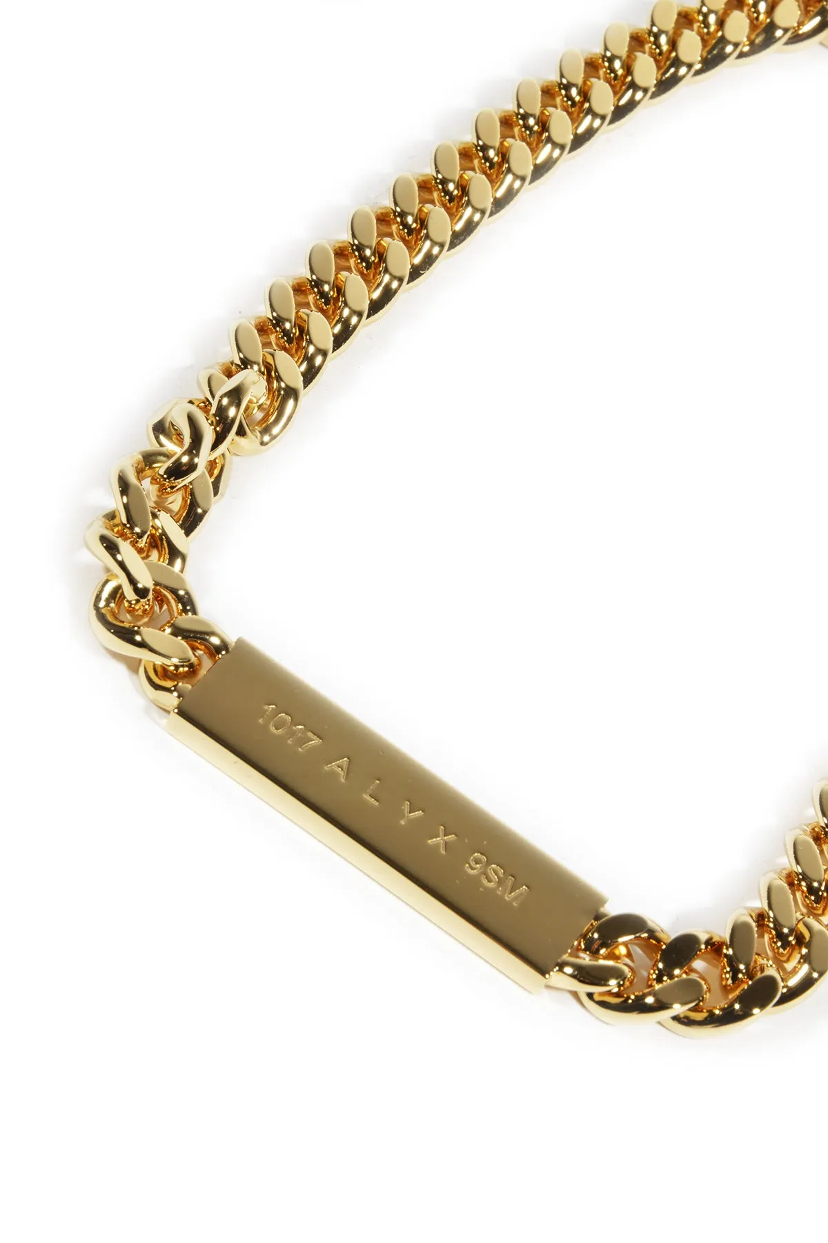 1017 ALYX 9SM Logo Plaque Chain Necklace