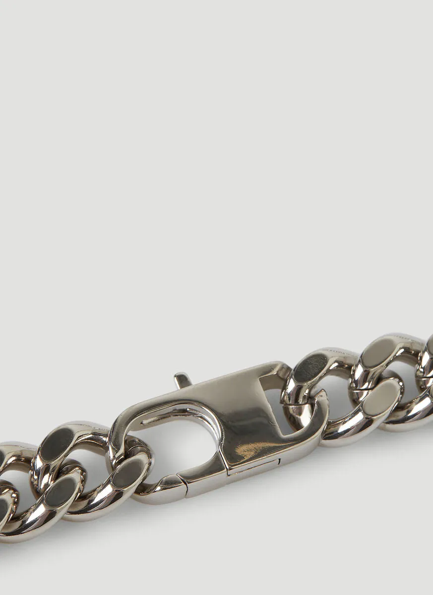1017 ALYX 9SM Logo Plaque Chain Necklace
