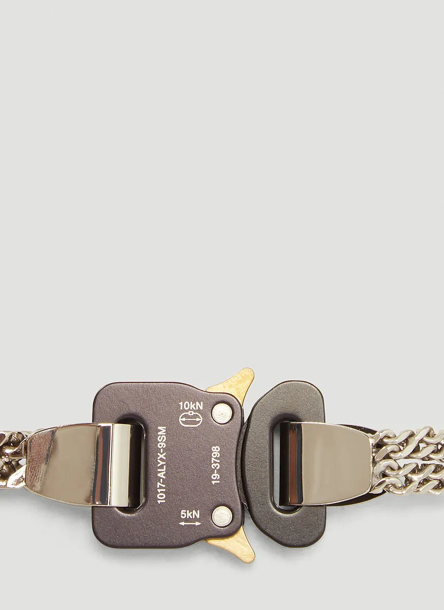 1017 ALYX 9SM Triple Cubix Chain Necklace
