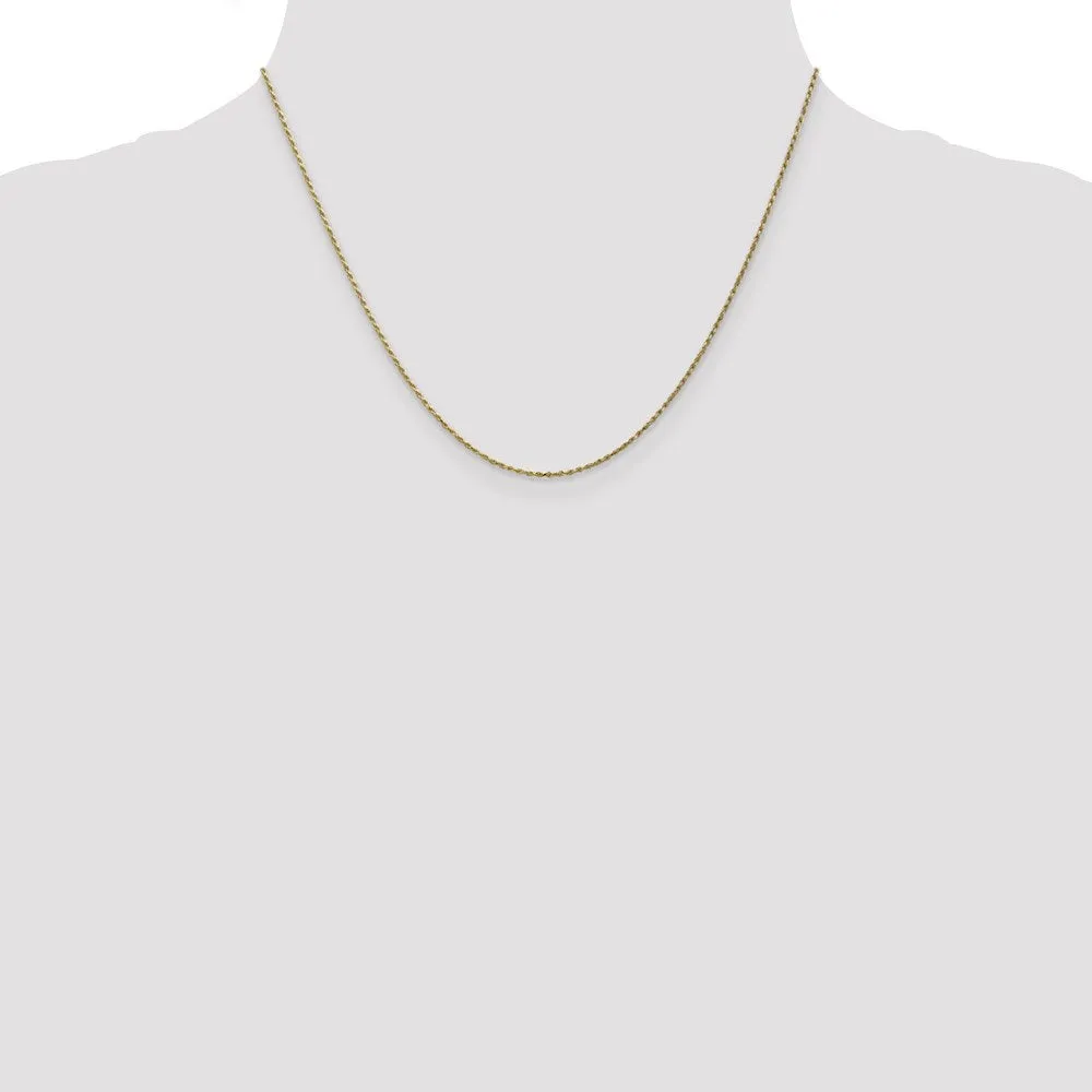 10k .95 mm Carded Cable Rope Chain | 10K8RY