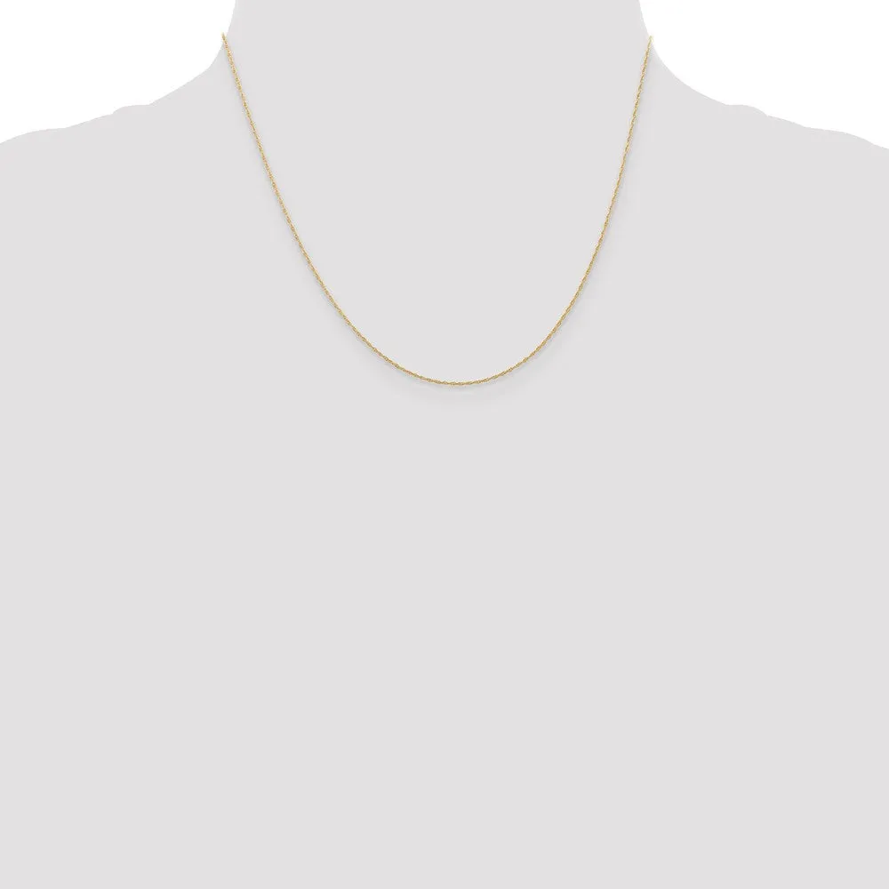 14k .5 mm Cable Rope Chain (CARDED) | 5RY