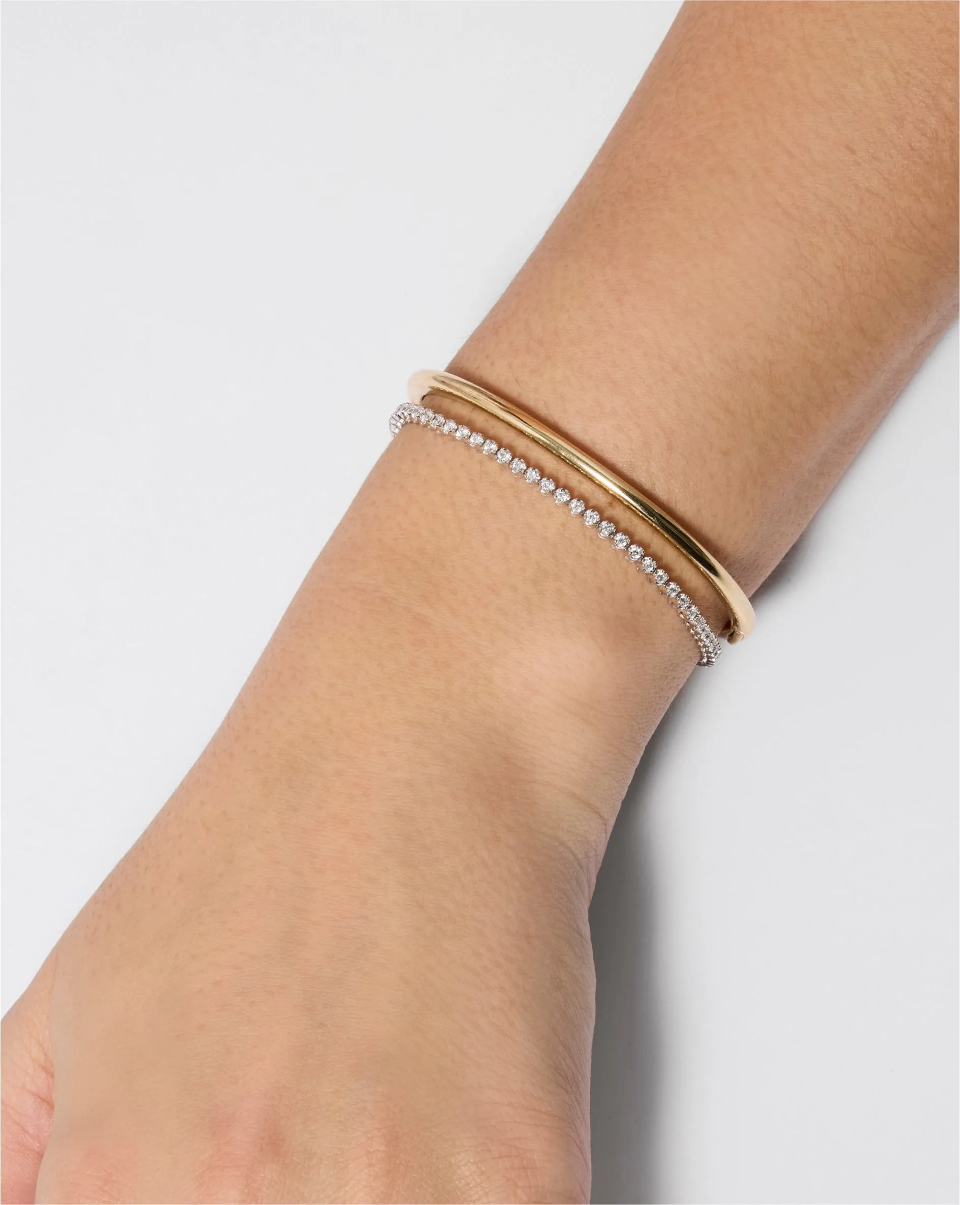 2-in-1 Diamond Tennis Necklace   Bracelet