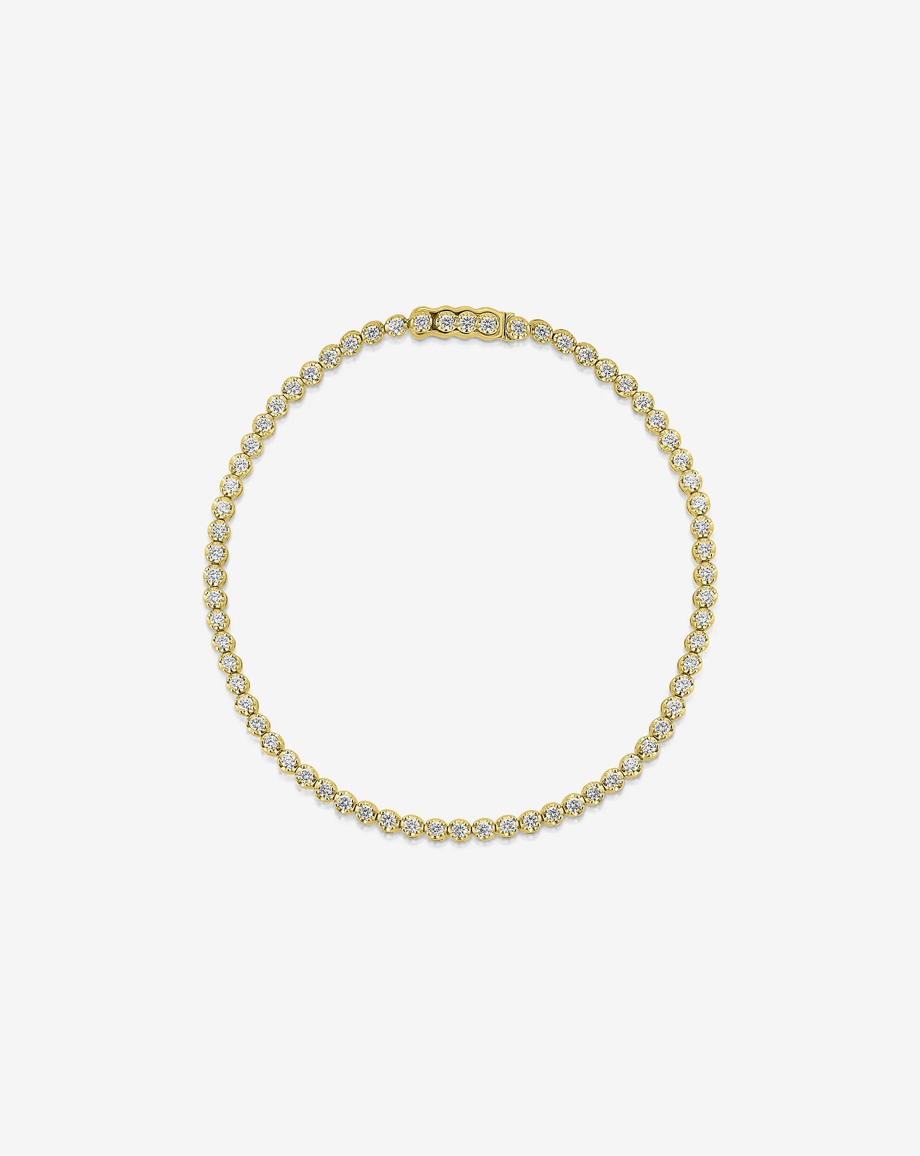 2-in-1 Diamond Tennis Necklace   Bracelet