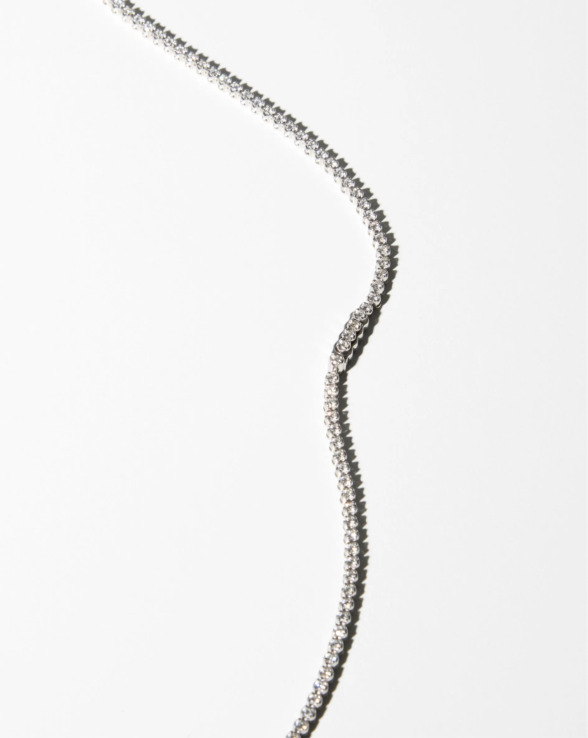 2-in-1 Diamond Tennis Necklace   Bracelet