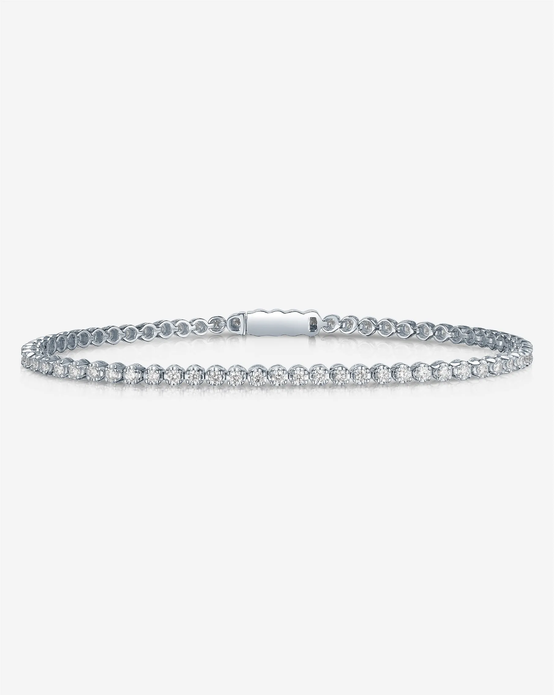 2-in-1 Diamond Tennis Necklace   Bracelet