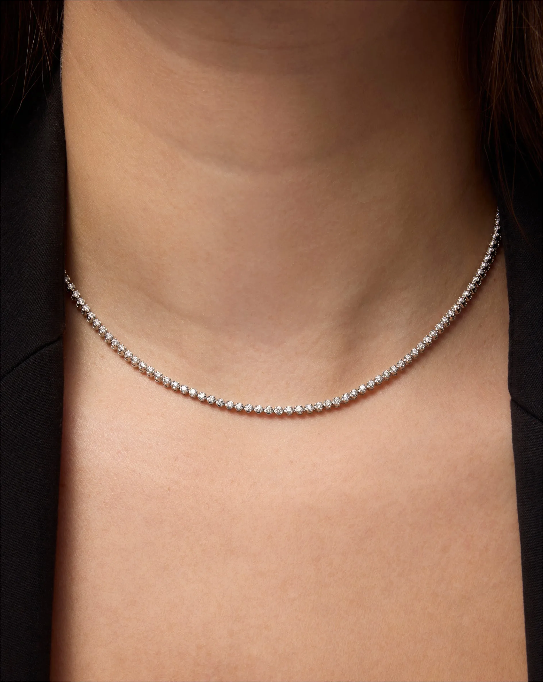 2-in-1 Diamond Tennis Necklace   Bracelet