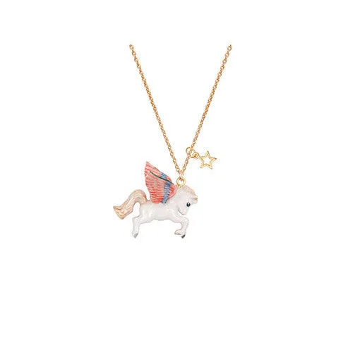 A Mini Penny Pegasus Necklace