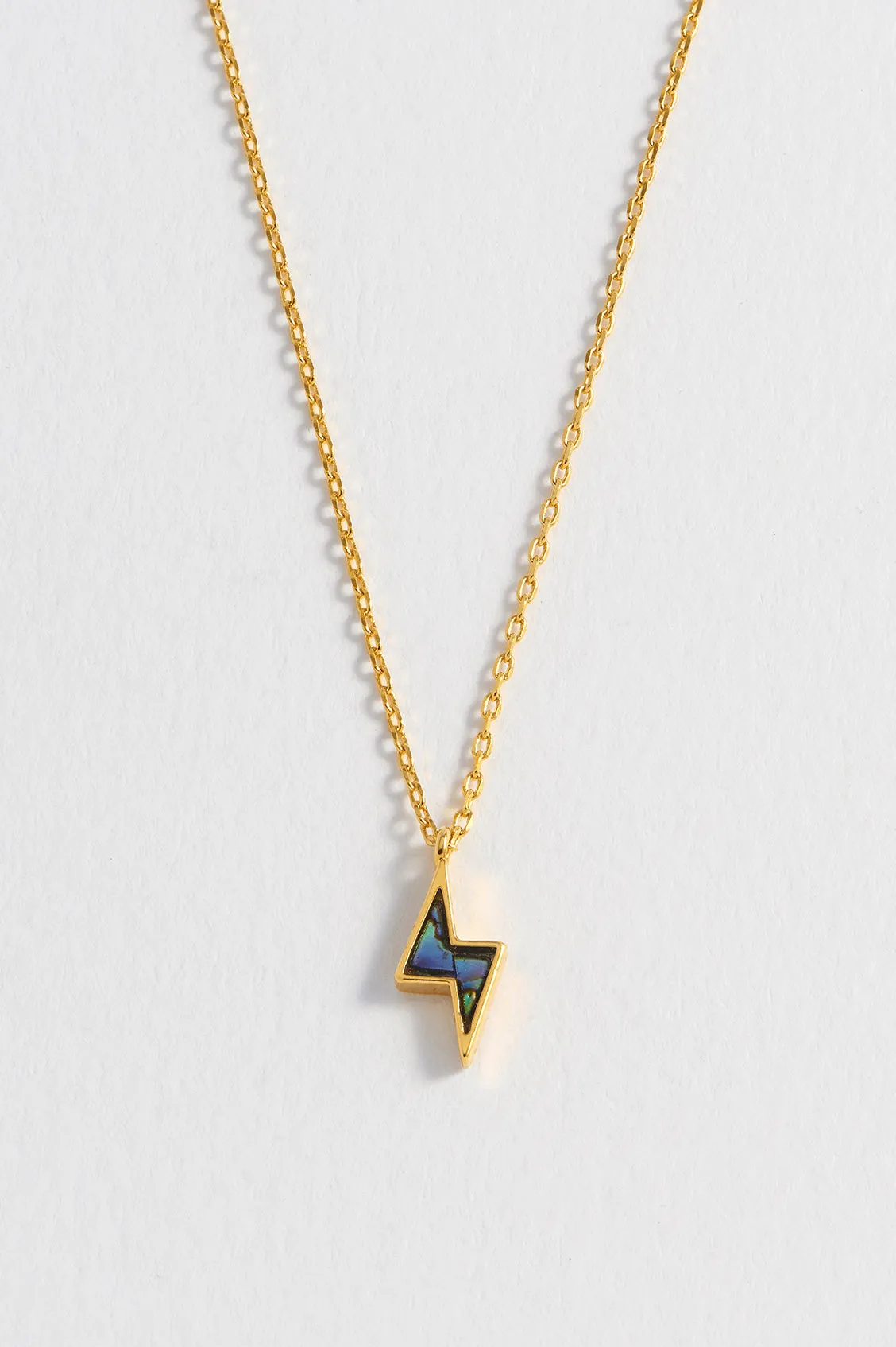 Abalone Power Bolt Necklace