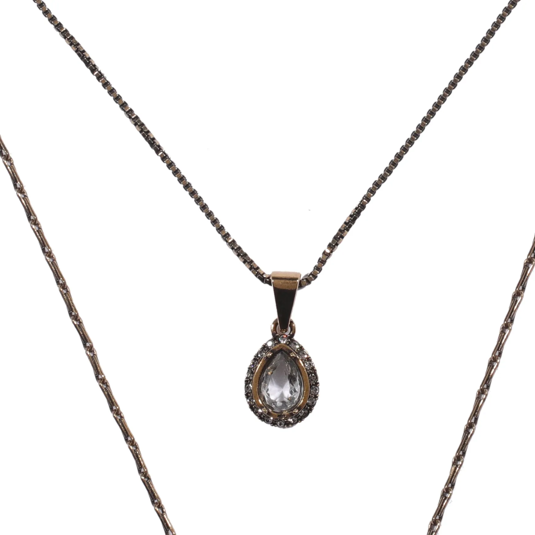 Alexander McQueen Heart Embellished Necklace