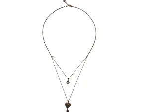 Alexander McQueen Heart Embellished Necklace