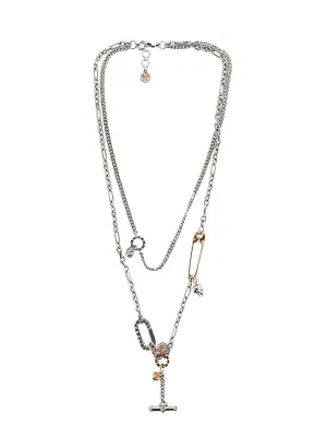 Alexander McQueen Multi Chain Necklace