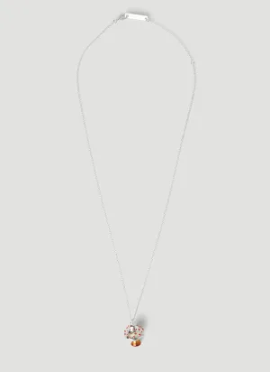 Ambush Mushroom Charm Necklace