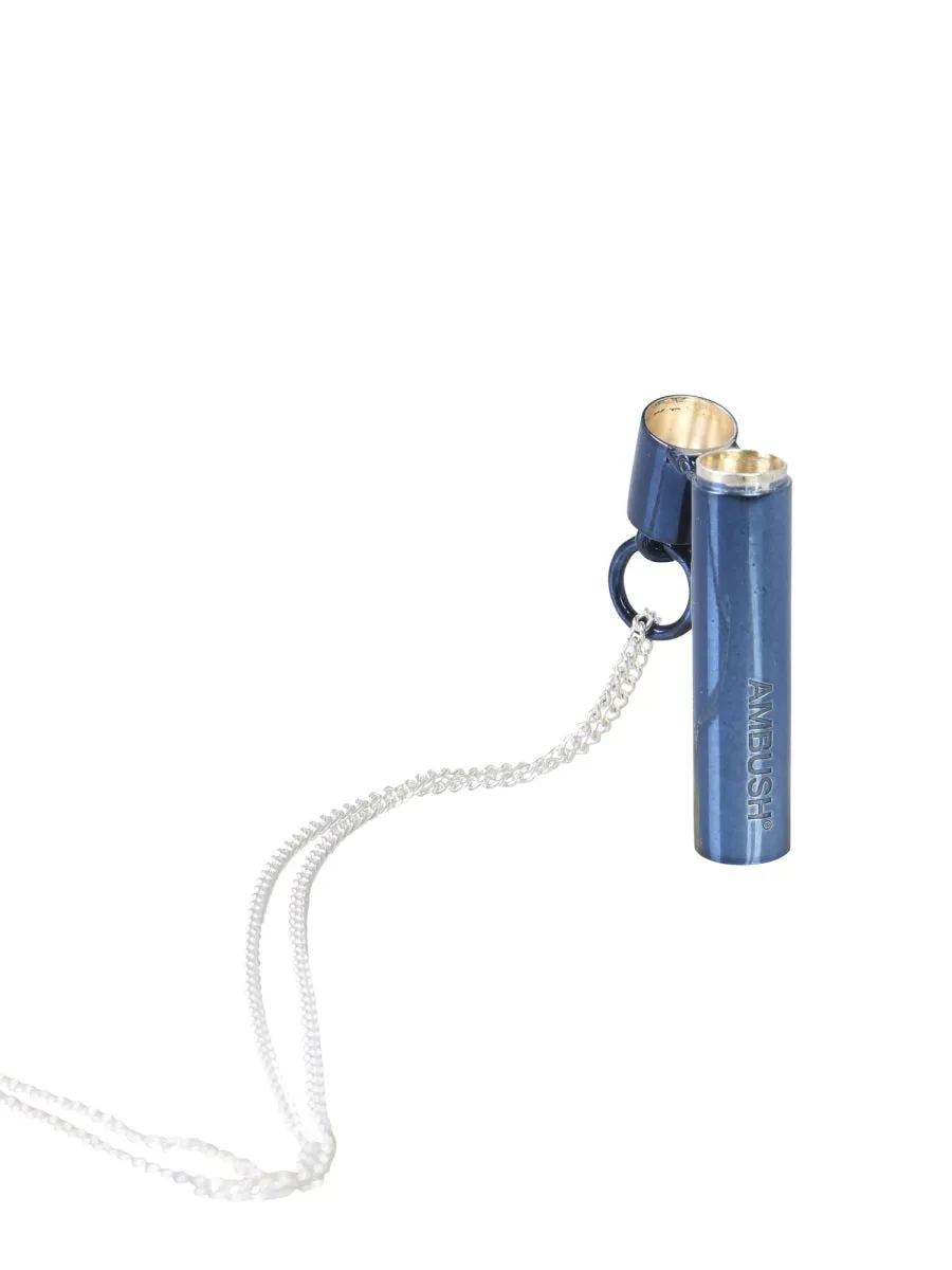 Ambush Pill Case Charm Necklace