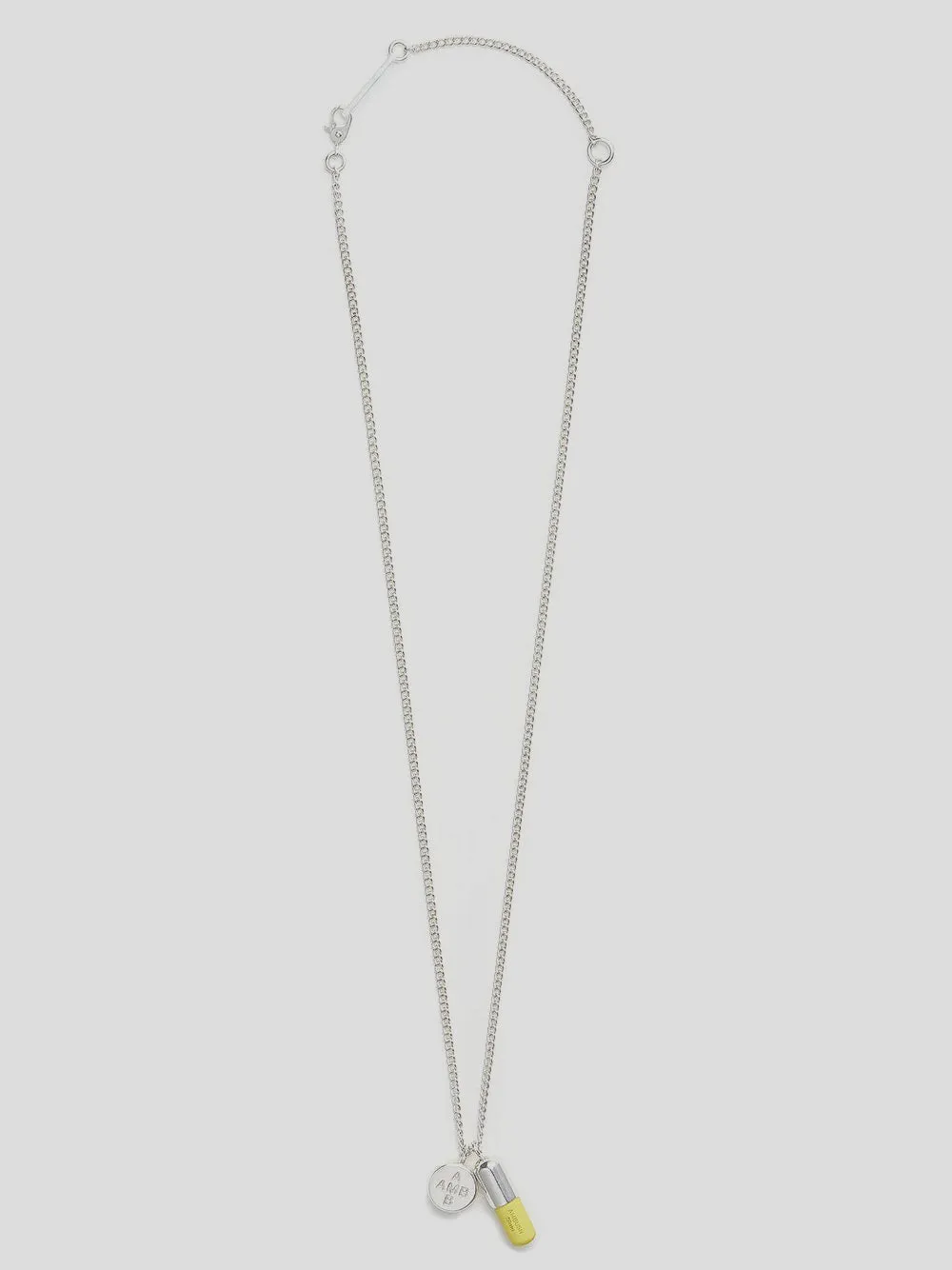 Ambush Pill Charm 2 Logo Detailed Necklace