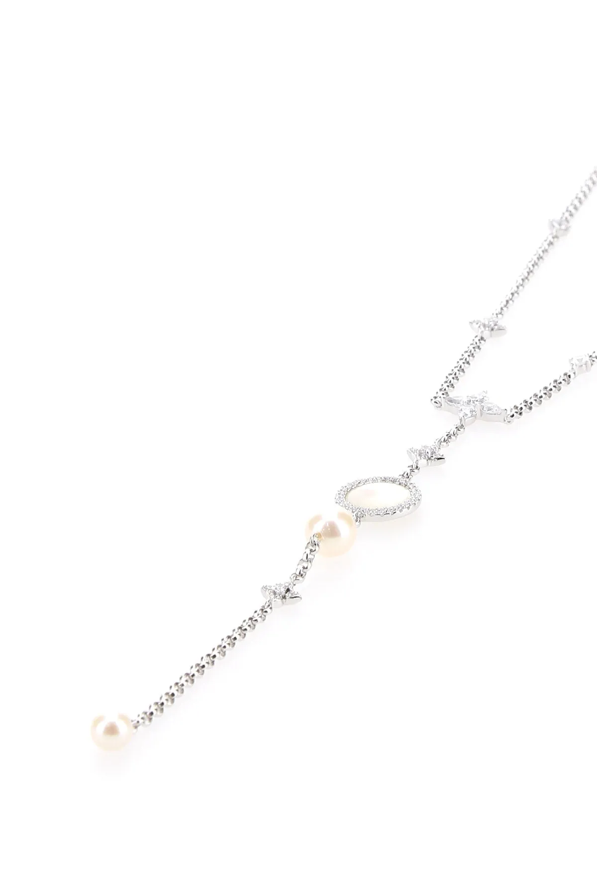 APM Monaco Embellished Pendant Adjustable Necklace