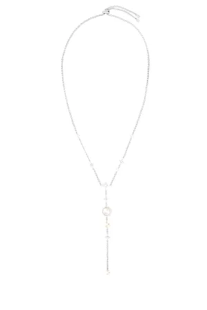 APM Monaco Embellished Pendant Adjustable Necklace
