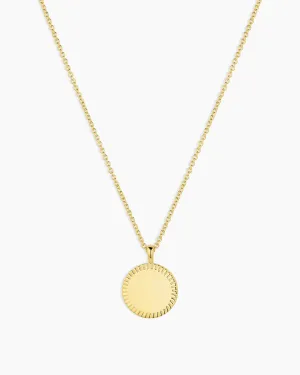 Bespoke Coin Necklace (gold)