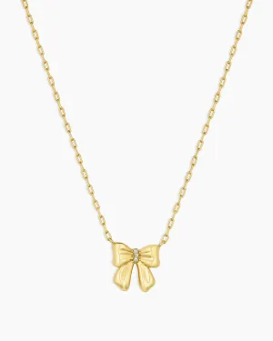 Bow Necklace