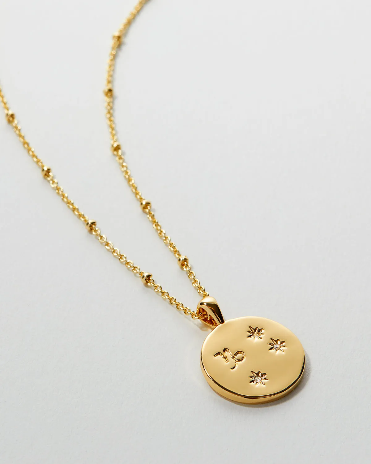 Capricorn — Zodiac Necklace