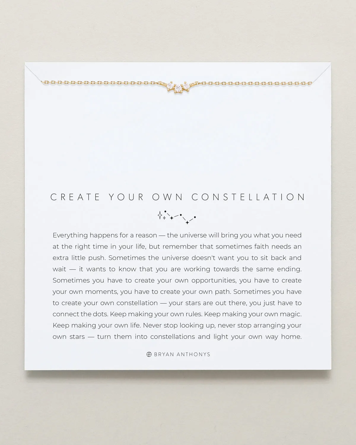 Create Your Own Constellation Stations Necklace