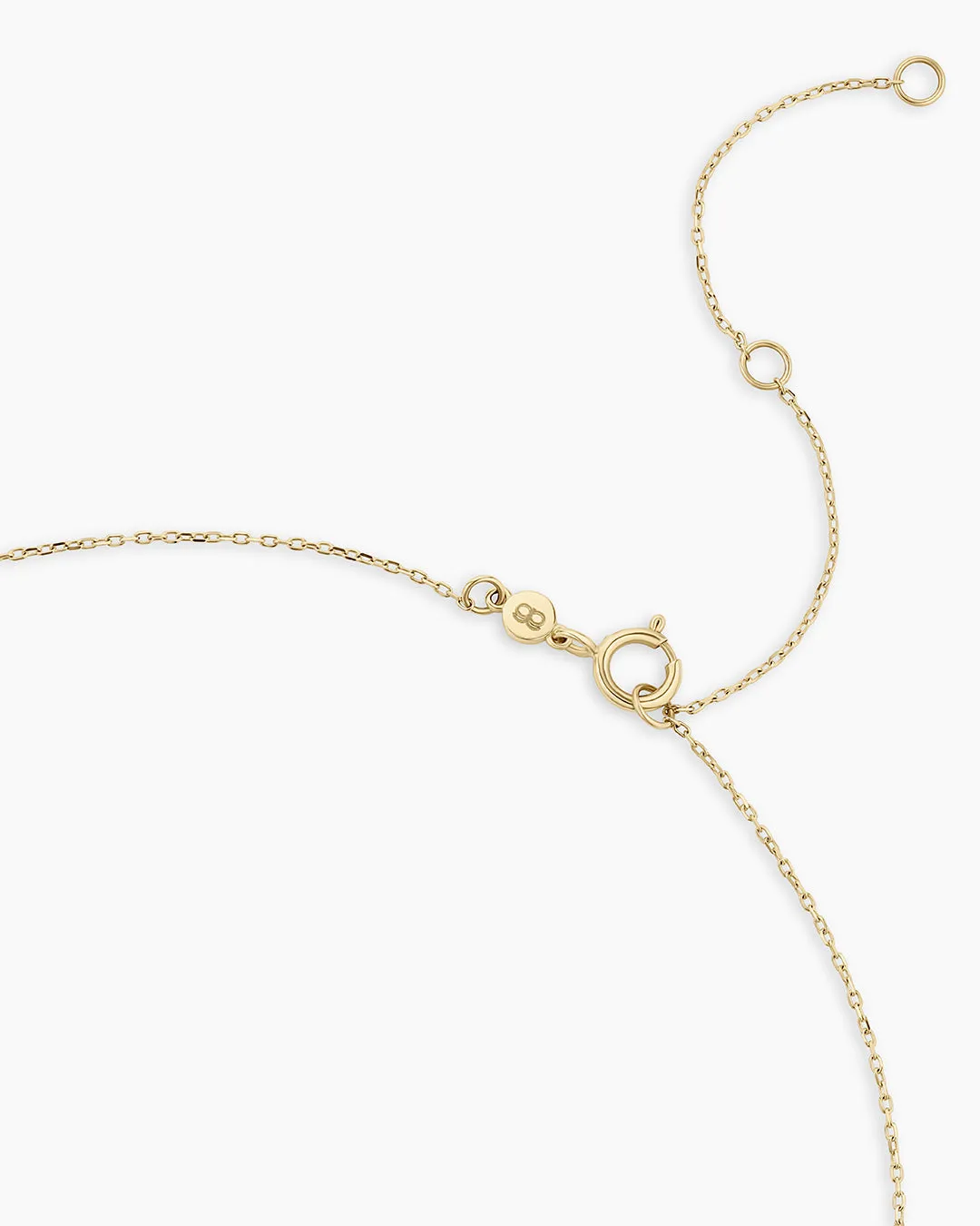 Diamond and White Sapphire Amara Necklace