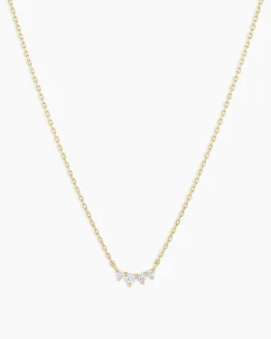 Diamond Cluster Necklace