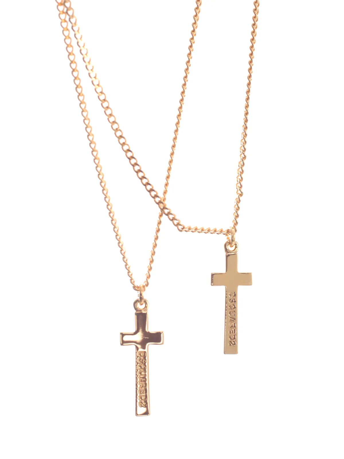 Dsquared2 Double Cross Necklace