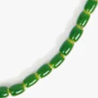 Enamel Barrel Chain Necklace