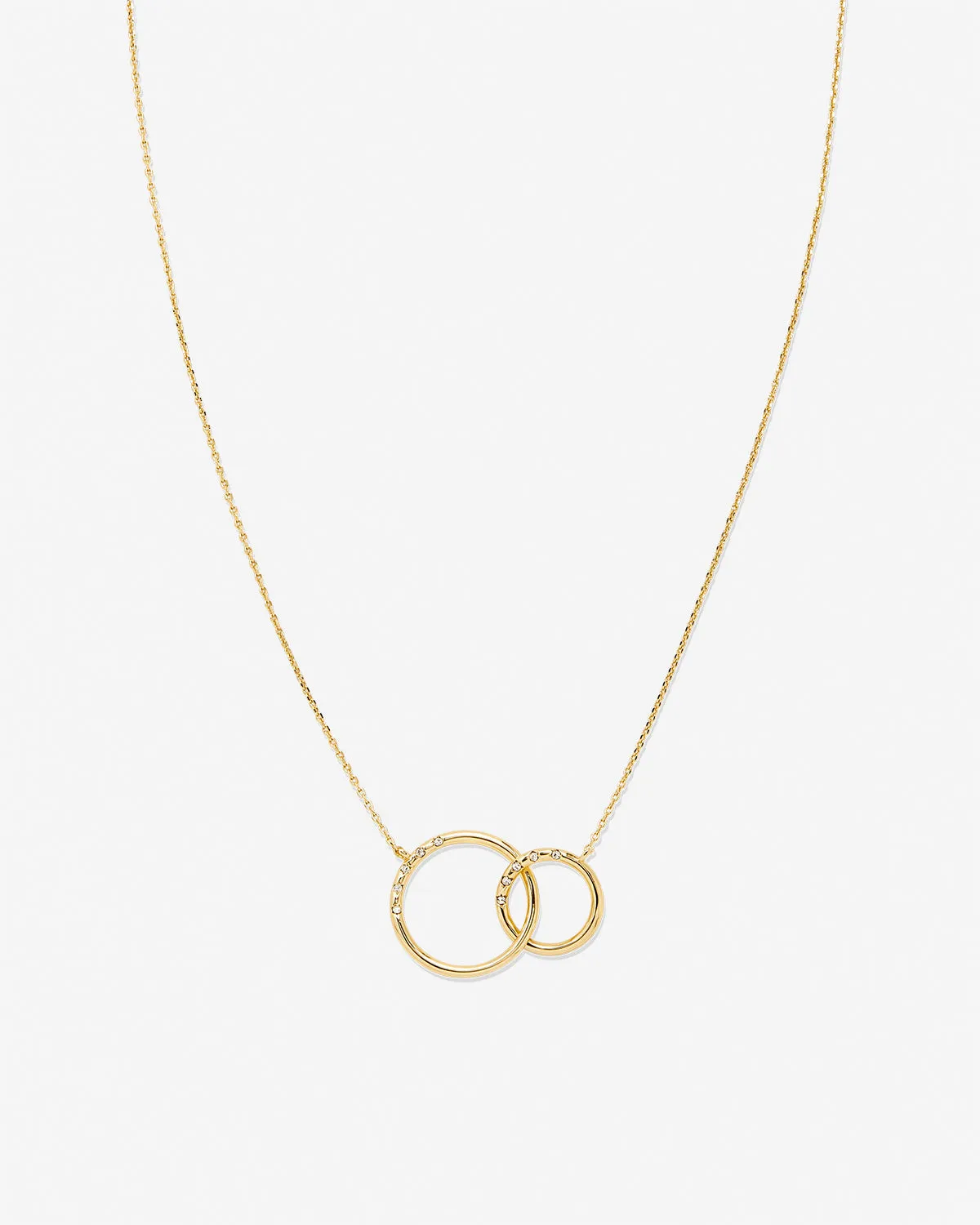 Family Interlocking Circles Necklace