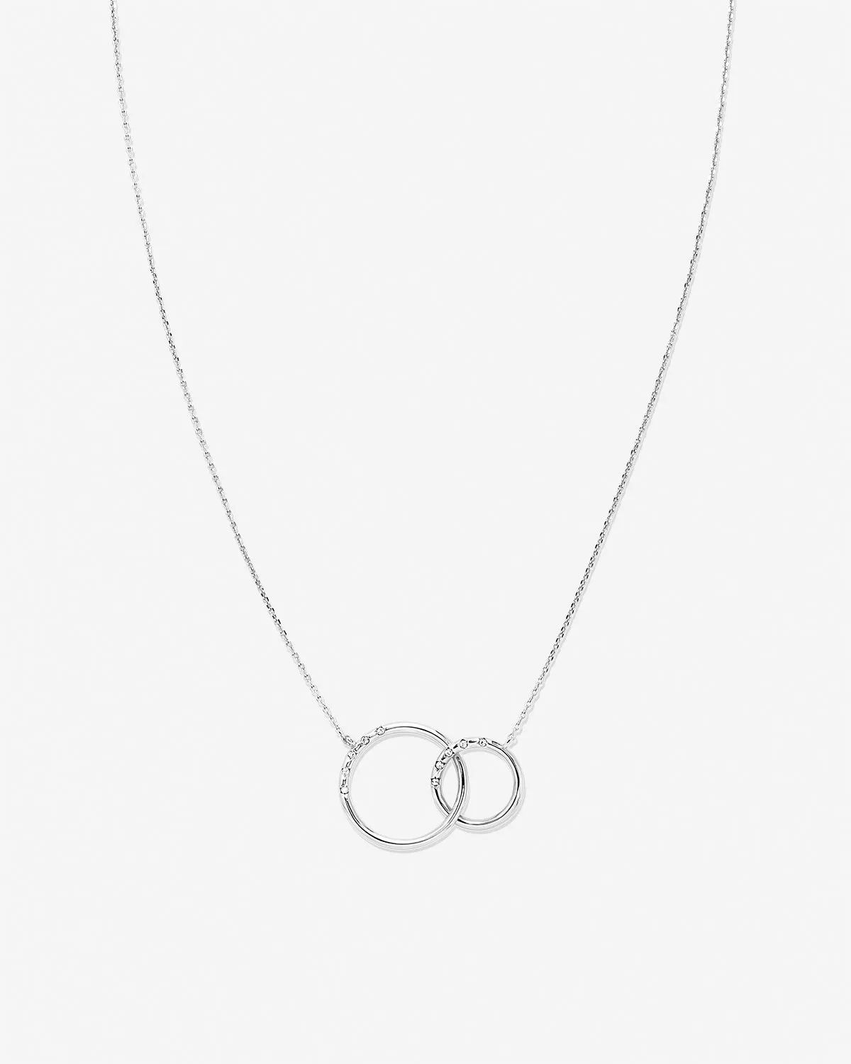 Family Interlocking Circles Necklace