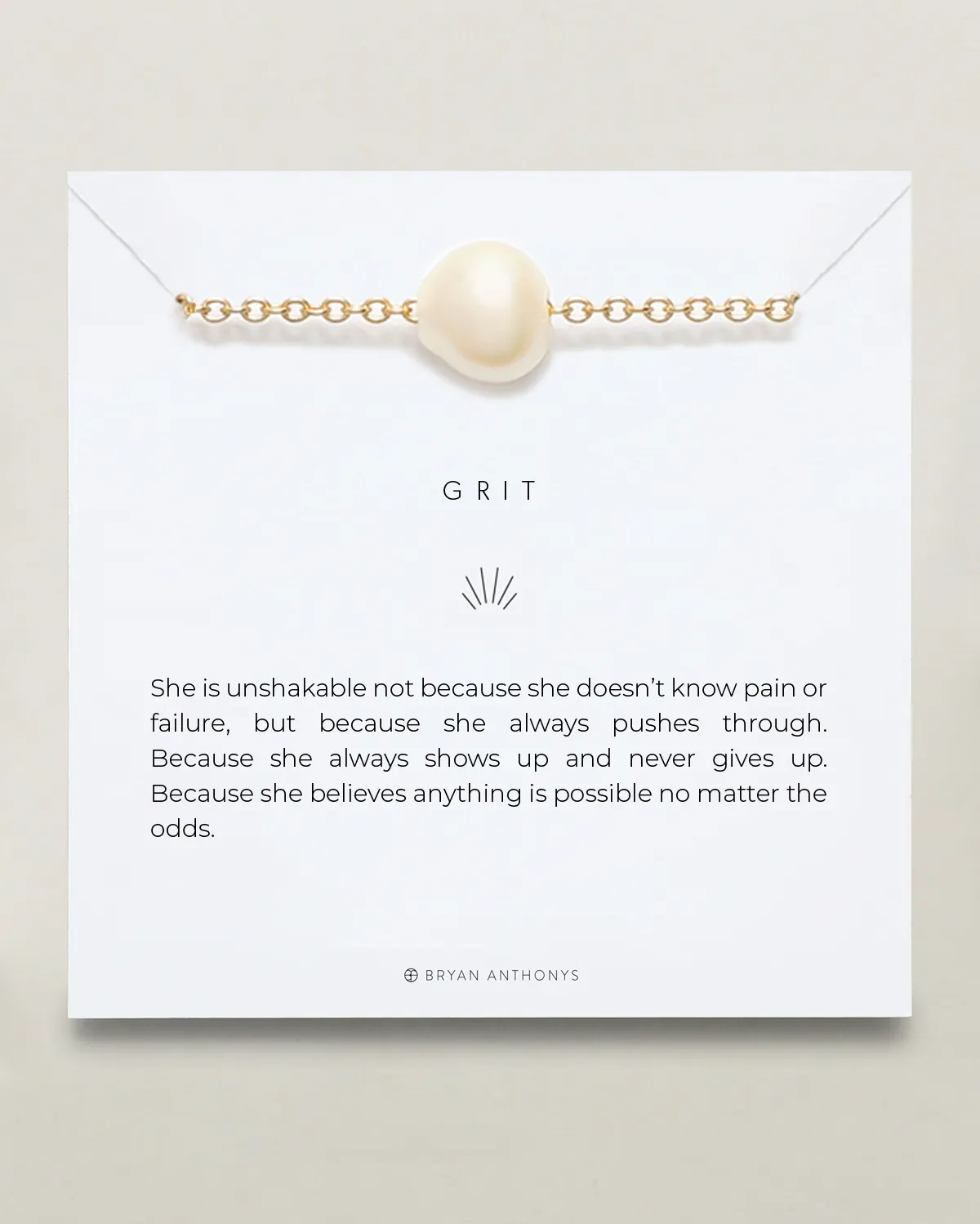 Grit Necklace