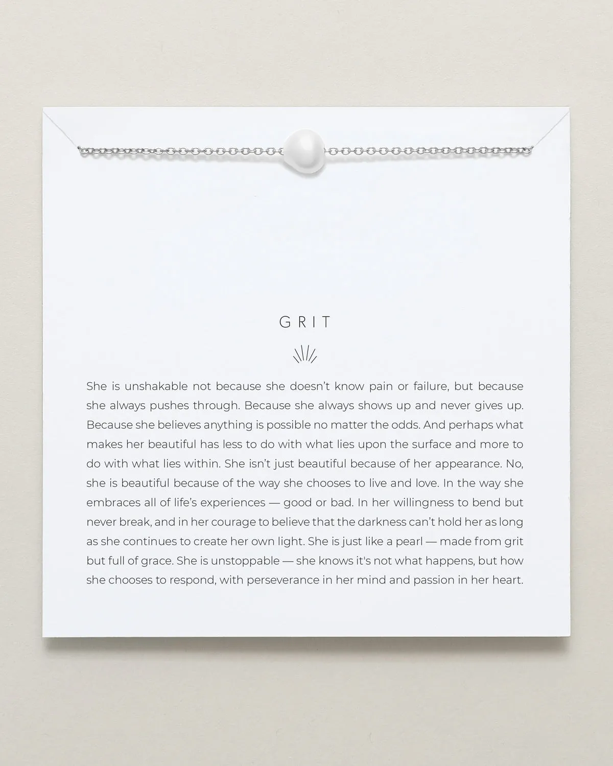 Grit Necklace