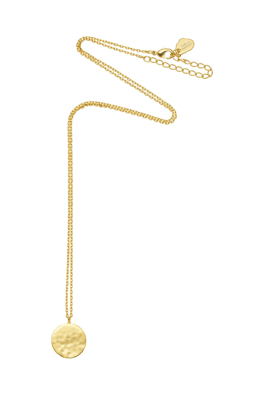 Hammered Disc Pendant