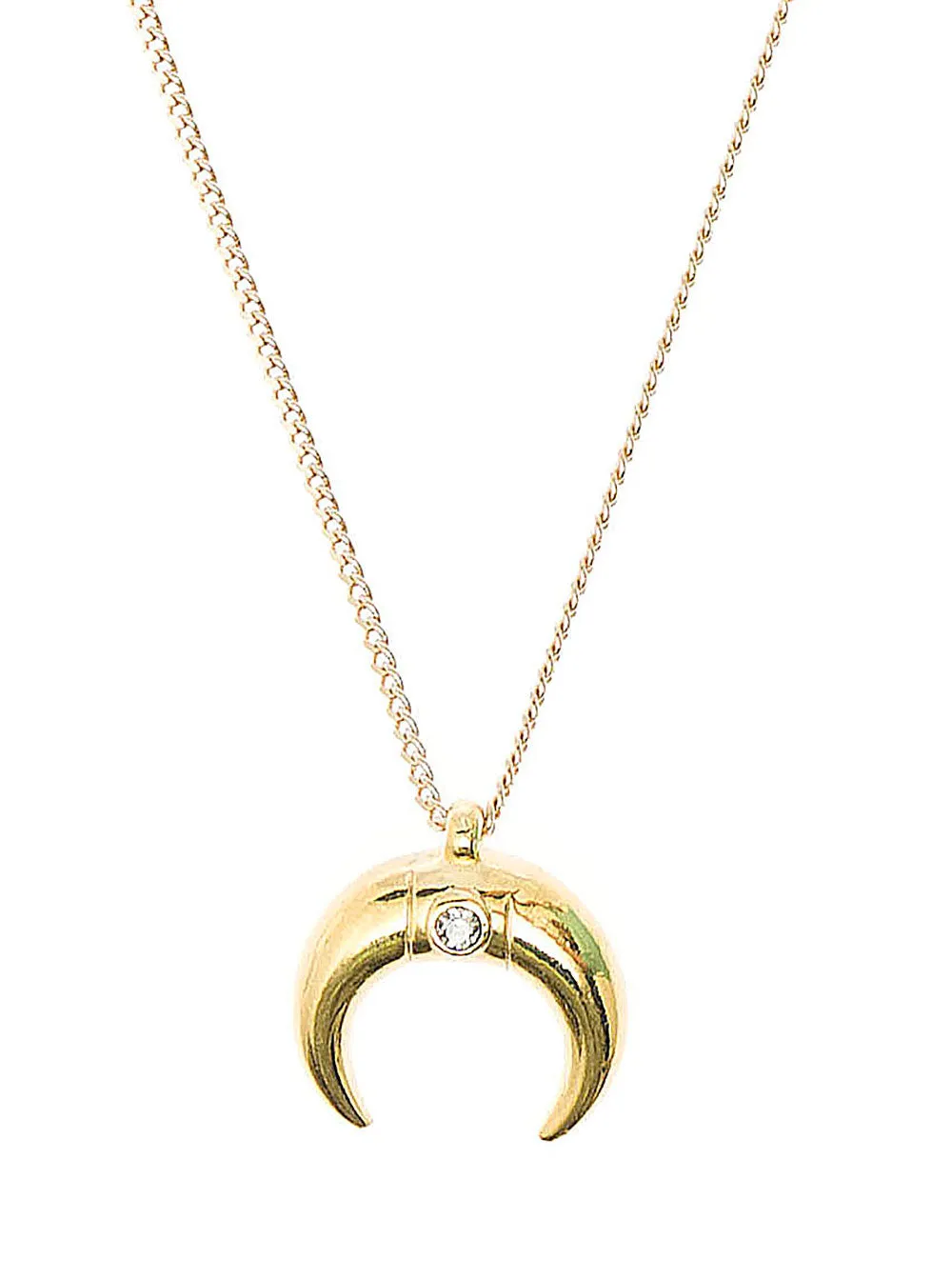 Isabel Marant Horn Pendant Necklace