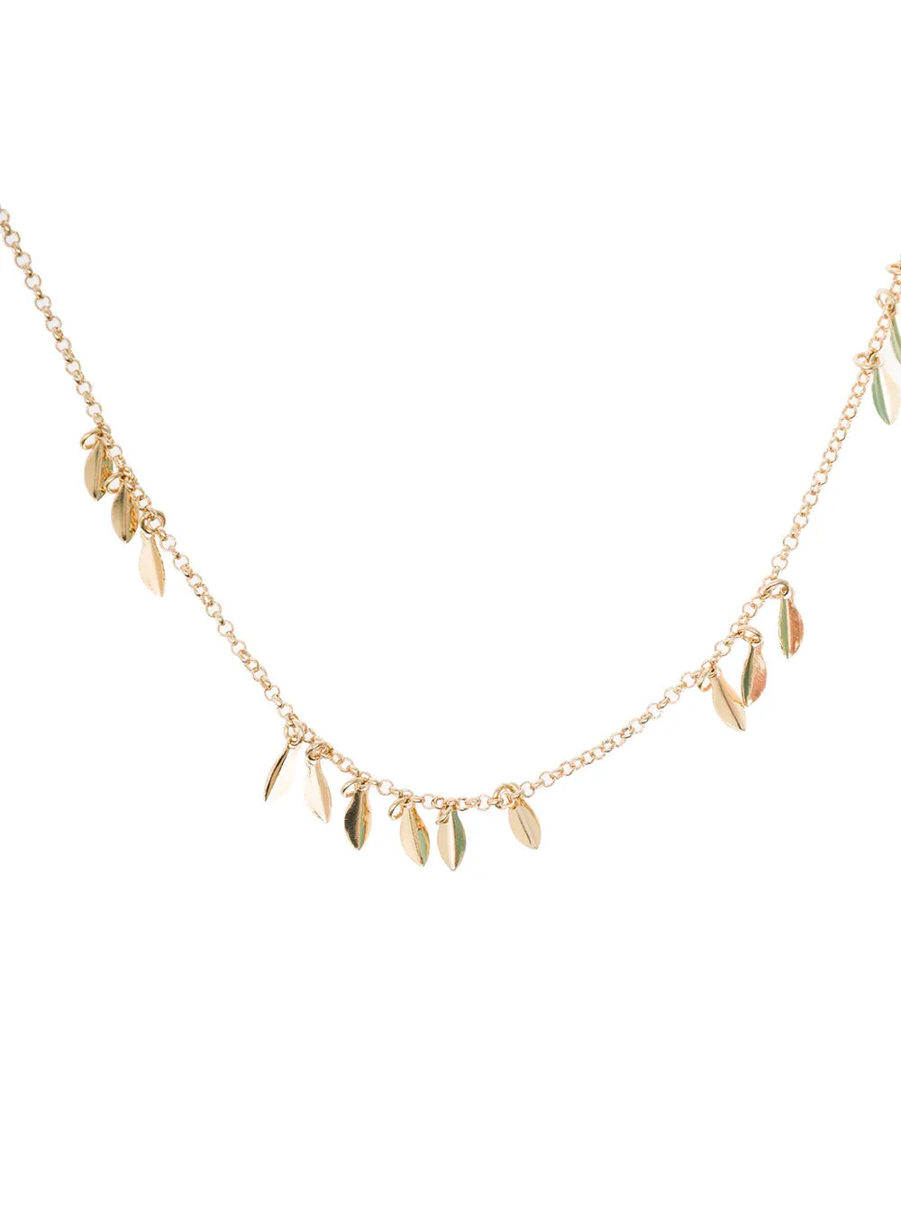 Isabel Marant Leaves Pendant Necklace
