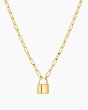 Kara Padlock Necklace