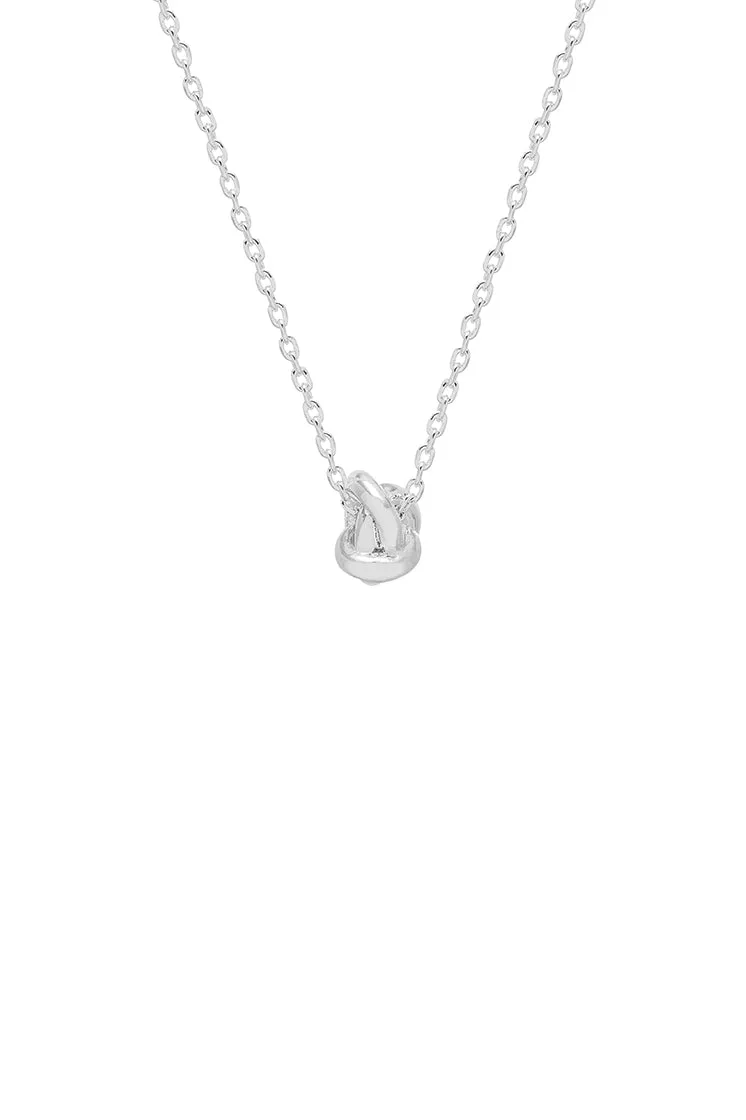 Knot Charm Necklace