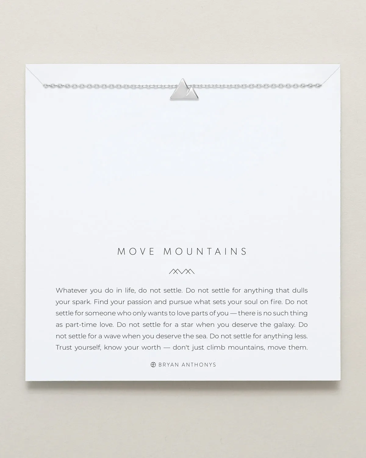 Move Mountains Necklace