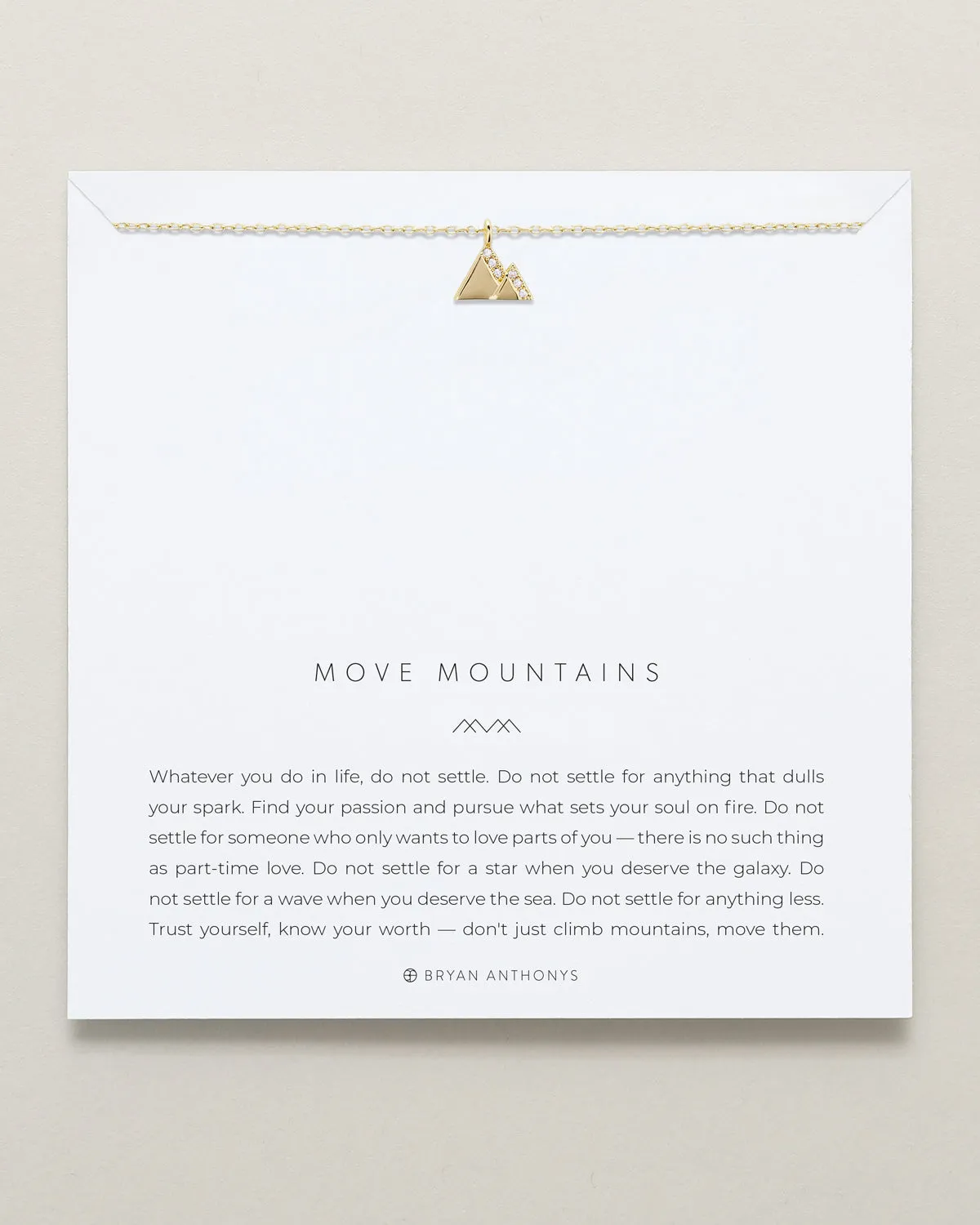Move Mountains Necklace