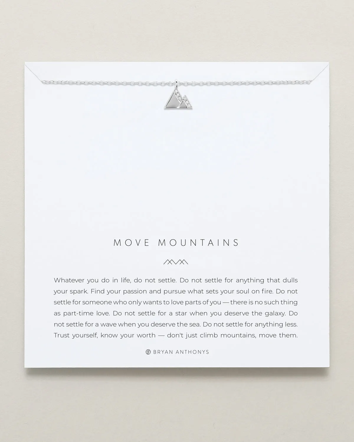 Move Mountains Necklace