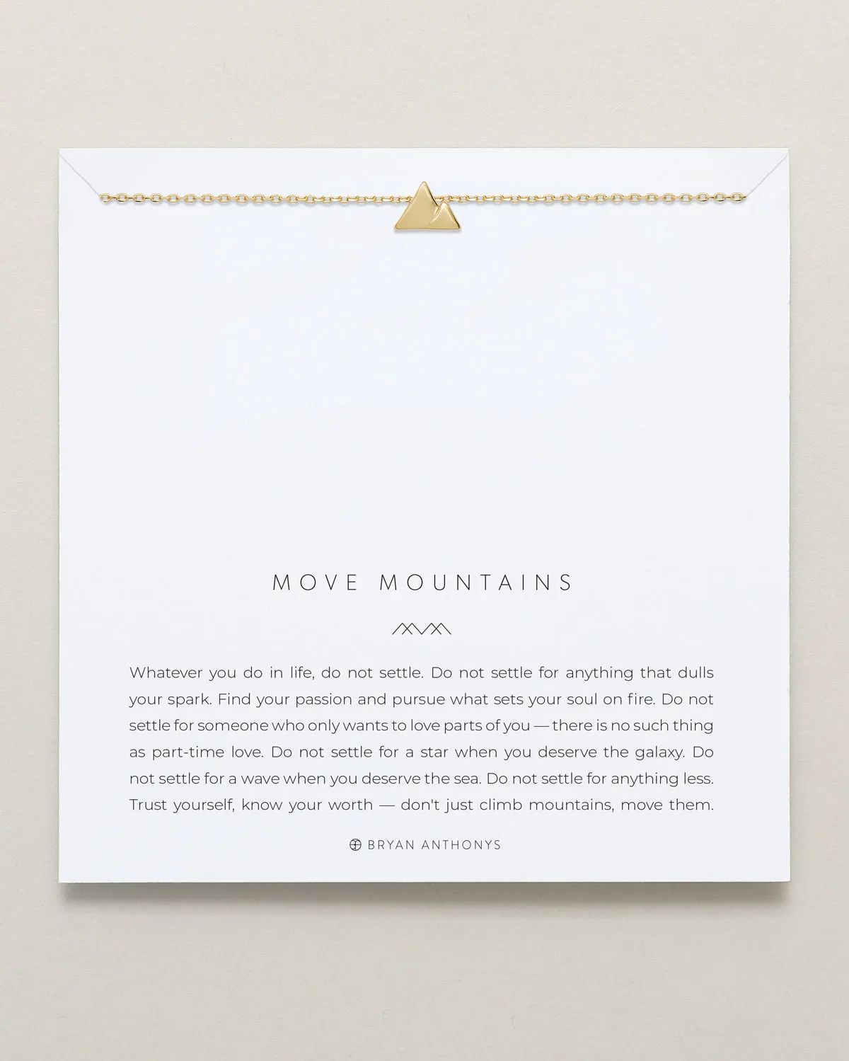 Move Mountains Necklace