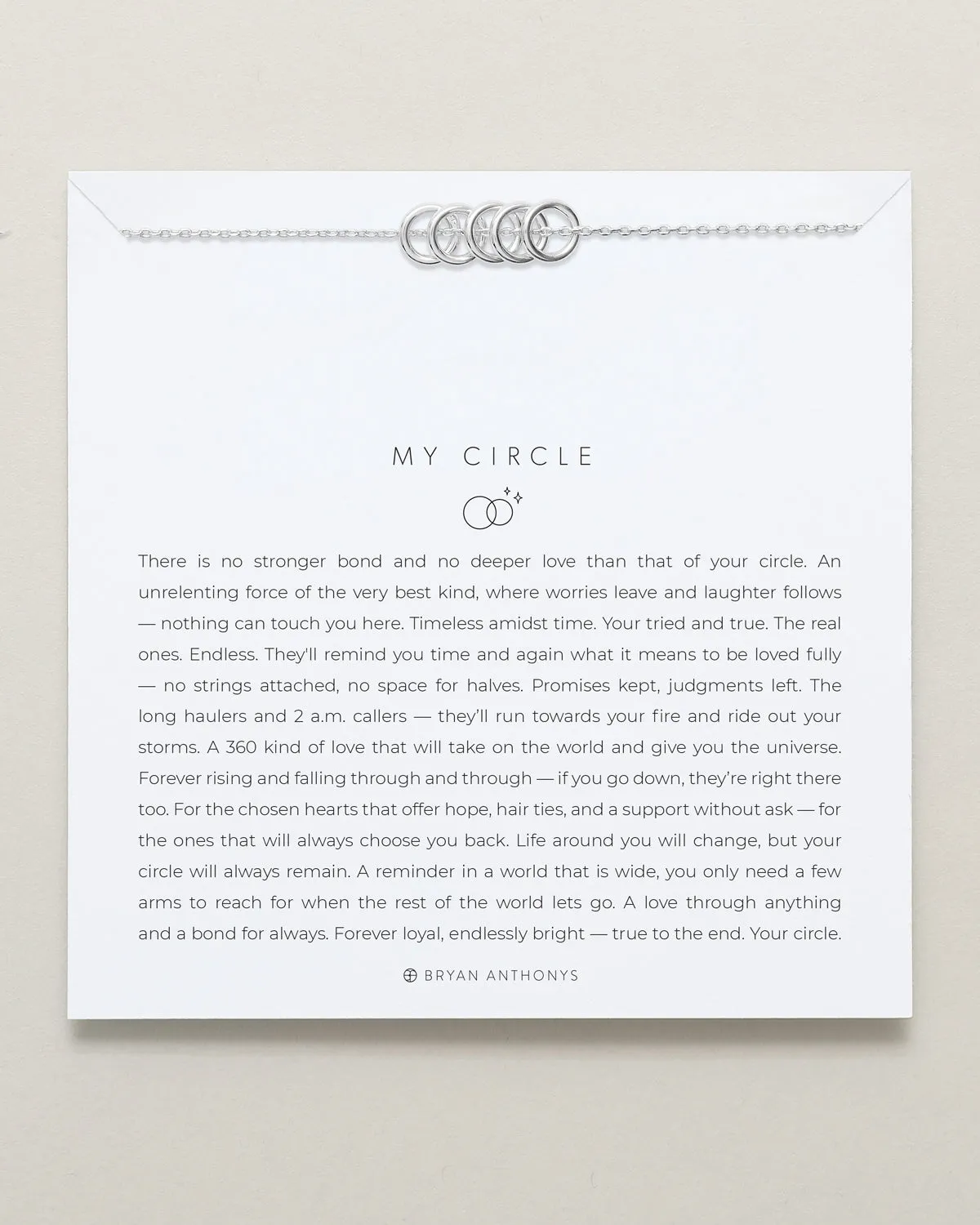 My Circle Dainty Necklace