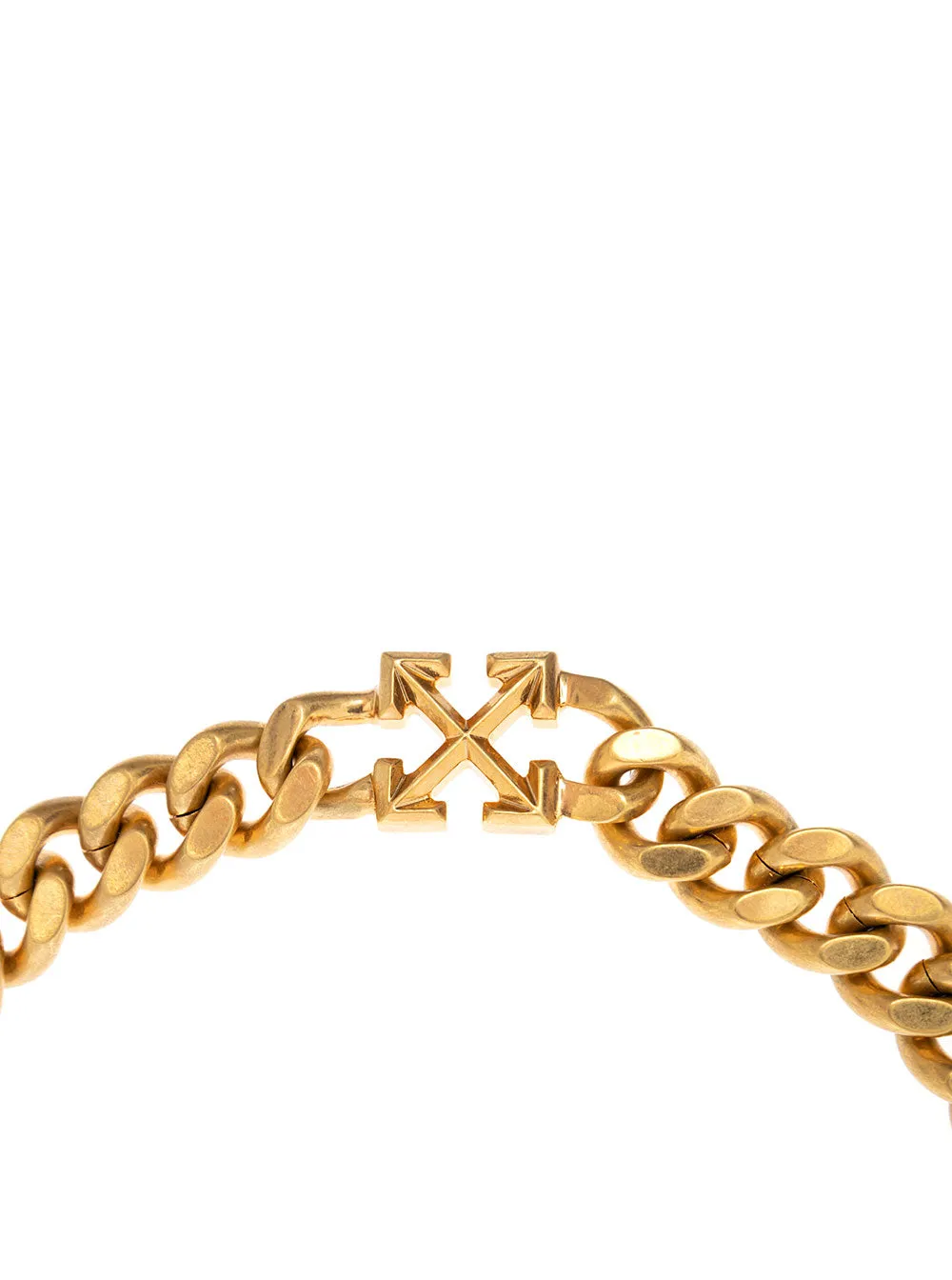 Off-White Arrow Chained Necklace
