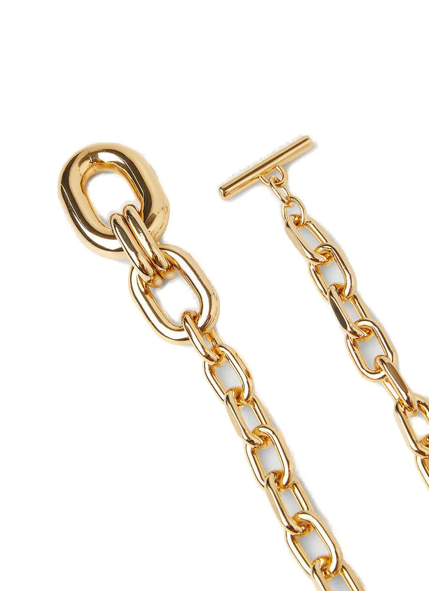 Paco Rabanne XL Link Double-Wrap Necklace