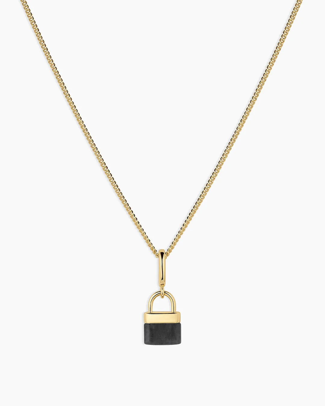 Padlock Parker Charm Necklace