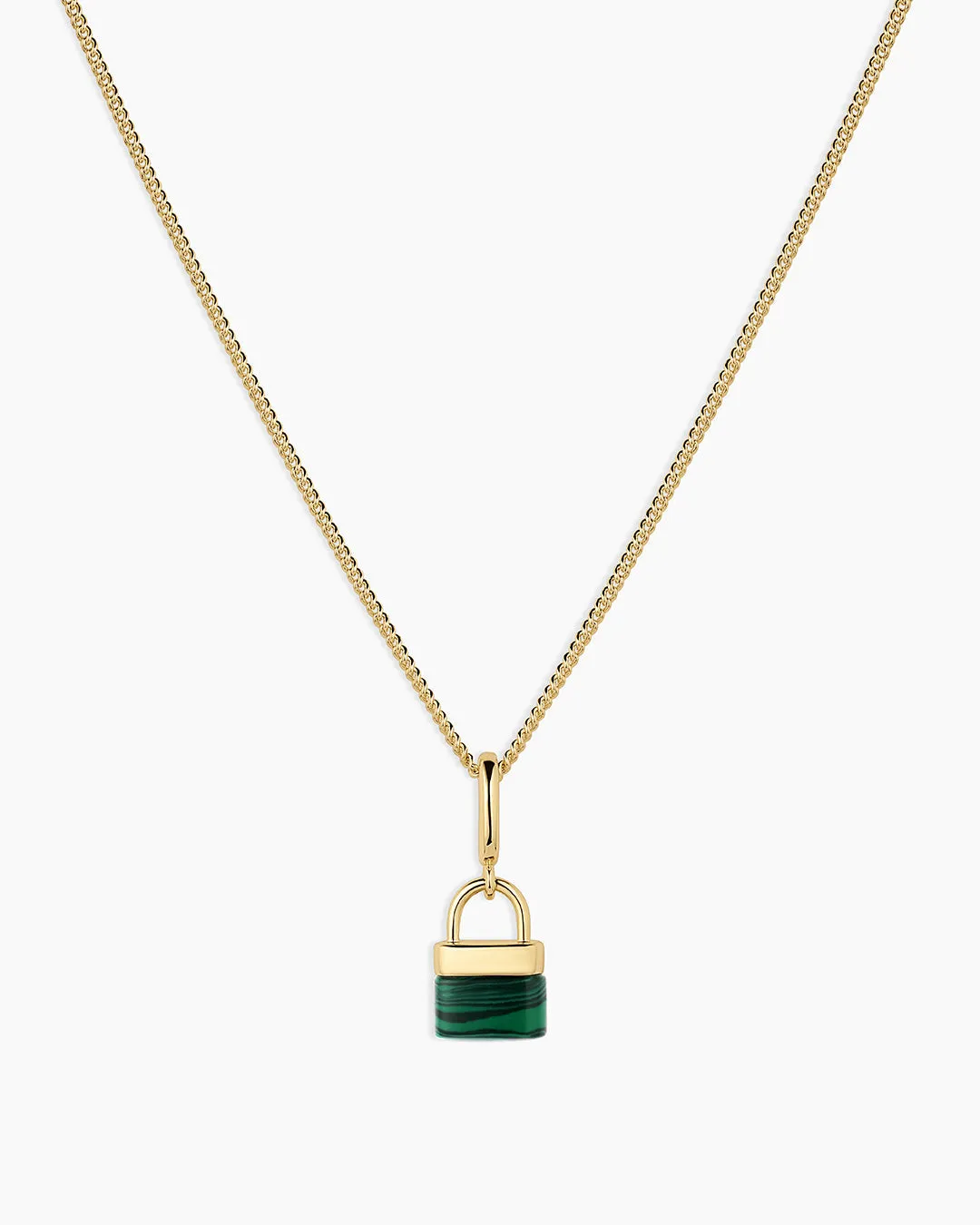 Padlock Parker Charm Necklace