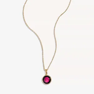 Pink Moon Sky Light in Gold