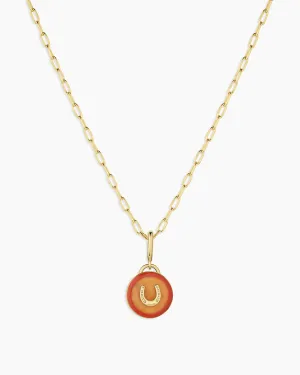 Power Gemstone Parker Charm Necklace Abundance
