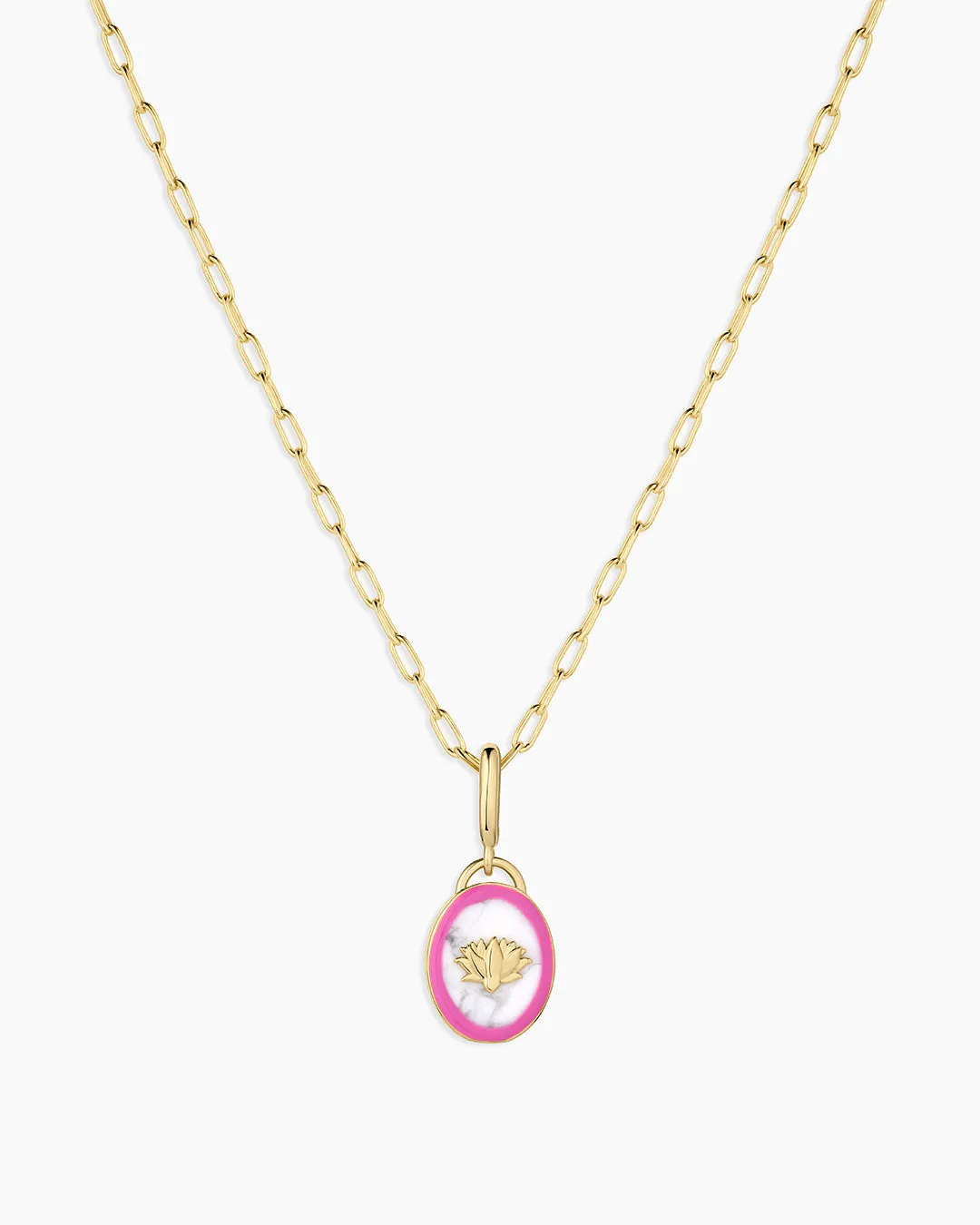 Power Gemstone Parker Charm Necklace Calming