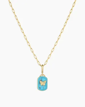 Power Gemstone Parker Charm Necklace Healing